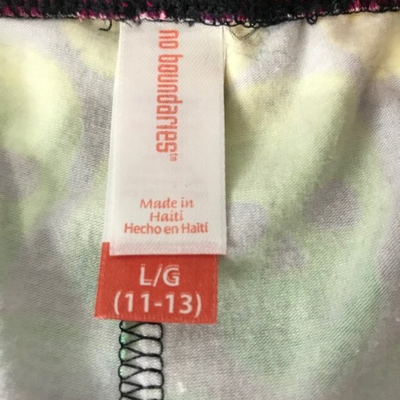 No Boundaries Skull Leggings Like New sz L - Picture 4 of 4